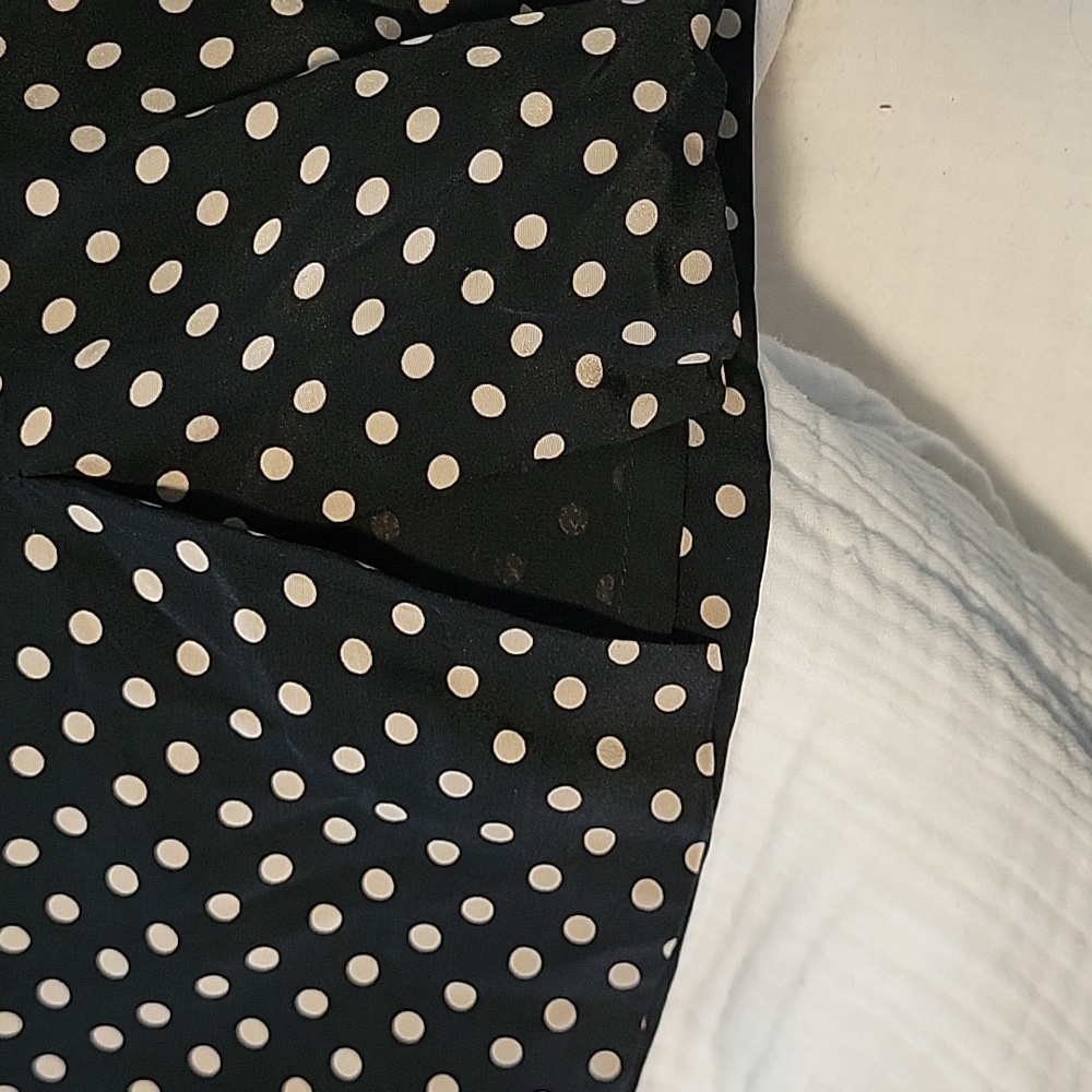 J crew Silk Polka Dot Spaghetti Strap Dress - 10 - Picture 6 of 6